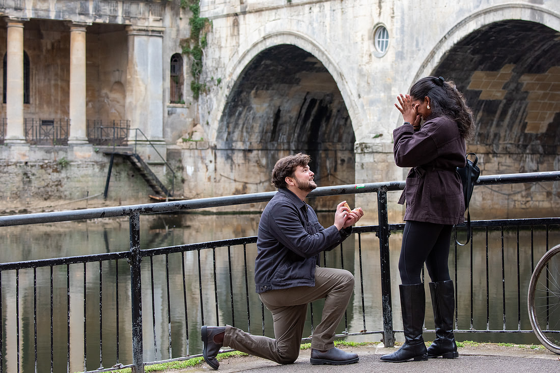 Engagement & Proposal pictures in Bath