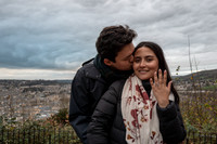 Surprise Proposal. Alexandra Park View Point. Bath. Beata Cosgrove Photography
