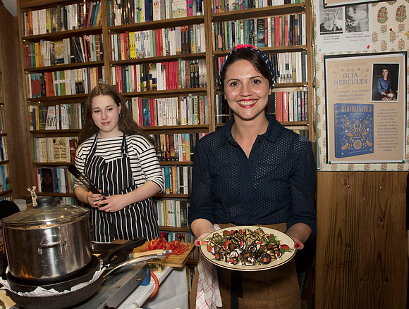 Topping and Company Booksellers of Bath. Olia Hercules. Beata Cosgrove Photography