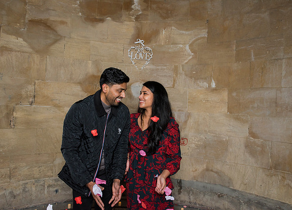 Surprise proposal. Parade Gardens. Bath engagement.DSC_3563
