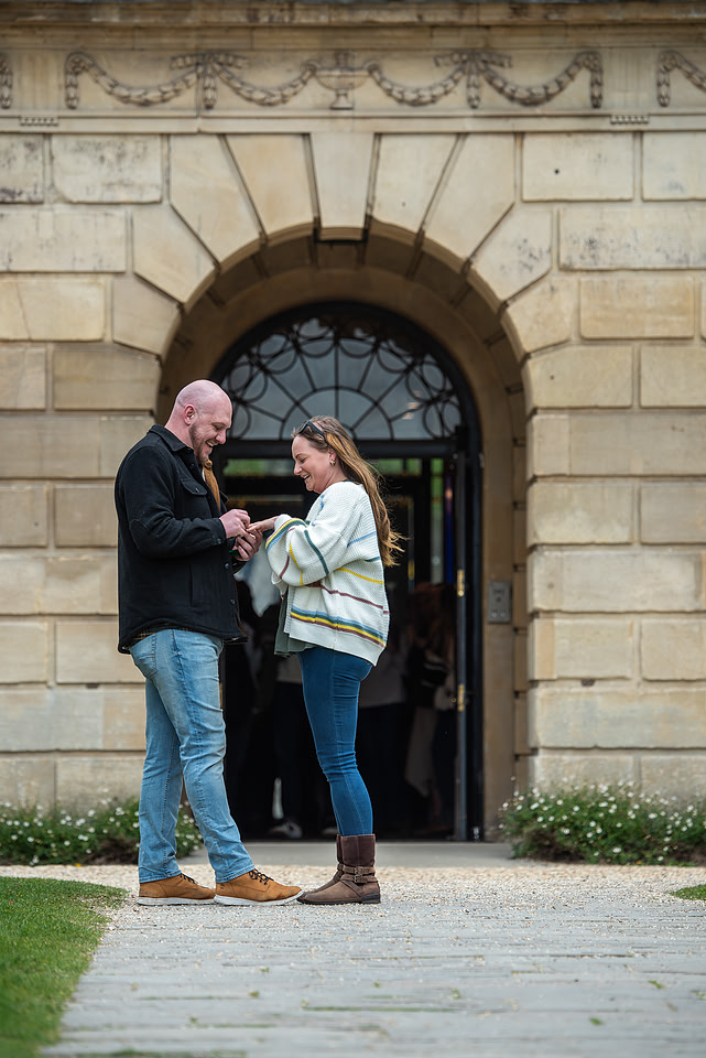 Bridgerton style Bath surprise proposal captured by the best local photographer -Beata Cosgrove Photography