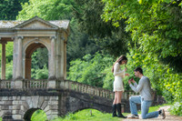 Palladian Bridge surprise proposal. Bath. Beata Cosgrove Photography