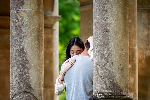 Palladian Bridge surprise proposal. Bath. Beata Cosgrove Photography