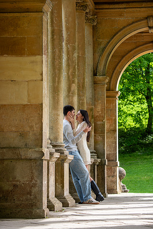 Palladian Bridge surprise proposal. Bath. Beata Cosgrove Photography