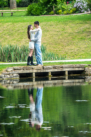 Palladian Bridge surprise proposal. Bath. Beata Cosgrove Photography