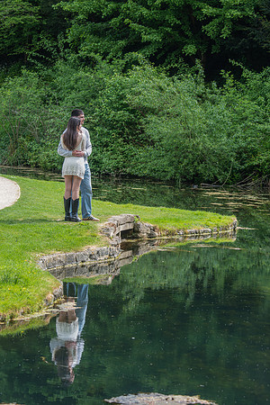 Palladian Bridge surprise proposal. Bath. Beata Cosgrove Photography