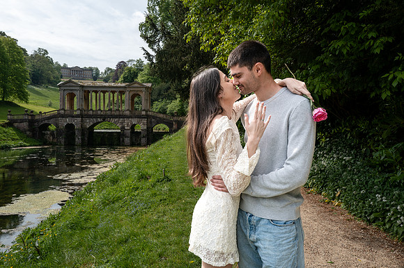 Palladian Bridge surprise proposal. Bath. Beata Cosgrove Photography