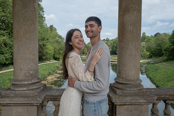 Palladian Bridge surprise proposal. Bath. Beata Cosgrove Photography