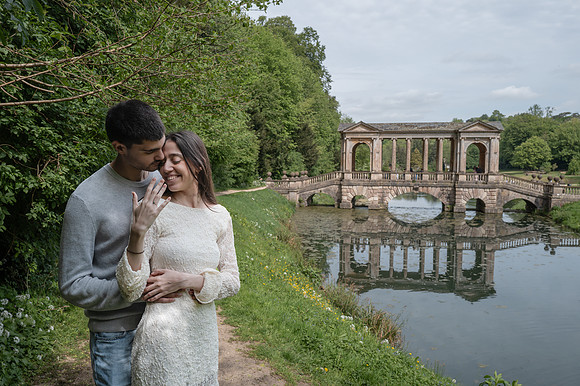 Palladian Bridge surprise proposal. Bath. Beata Cosgrove Photography