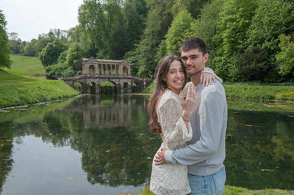 Palladian Bridge surprise proposal. Bath. Beata Cosgrove Photography