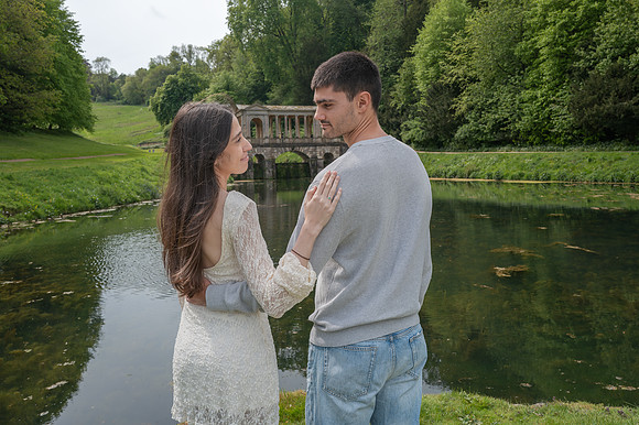 Palladian Bridge surprise proposal. Bath. Beata Cosgrove Photography