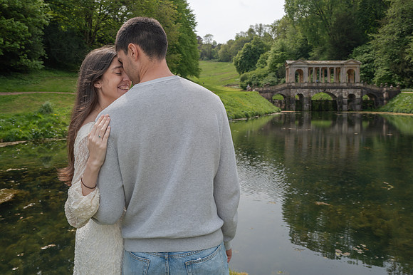 Palladian Bridge surprise proposal. Bath. Beata Cosgrove Photography