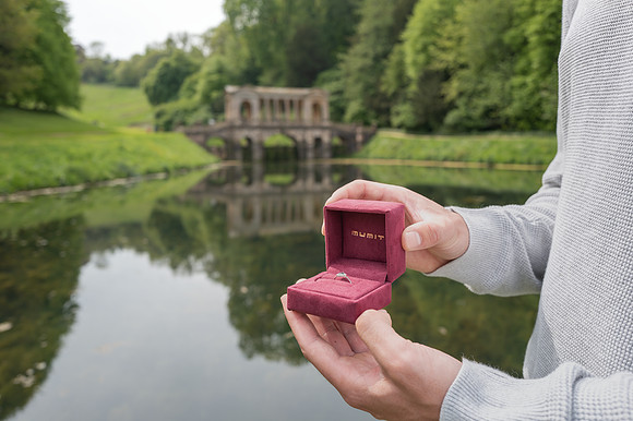 Palladian Bridge surprise proposal. Bath. Beata Cosgrove Photography