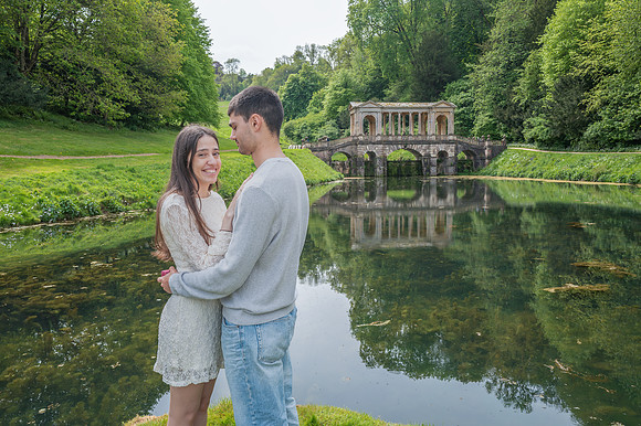 Palladian Bridge surprise proposal. Bath. Beata Cosgrove Photography