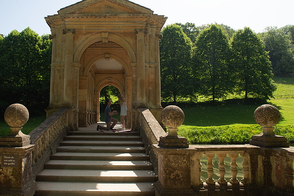 Palladian Bridge. Prior Park. Surprise Proposal C & E. Bath, Beata Cosgrove Photography