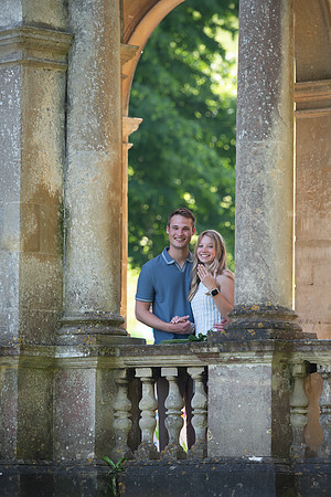 Palladian Bridge. Prior Park. Surprise Proposal. Bath, Beata Cosgrove Photography