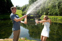 Palladian Bridge. Prior Park. Surprise Proposal C & E. Bath, Beata Cosgrove Photography