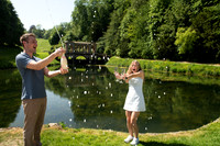 Palladian Bridge. Prior Park. Surprise Proposal C & E. Bath, Beata Cosgrove Photography