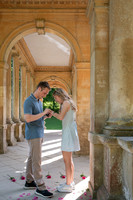 Palladian Bridge. Prior Park. Surprise Proposal C & E. Bath, Beata Cosgrove Photography