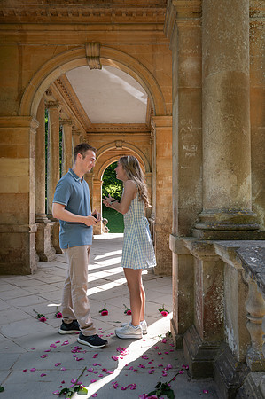 Palladian Bridge. Prior Park. Surprise Proposal C & E. Bath, Beata Cosgrove Photography