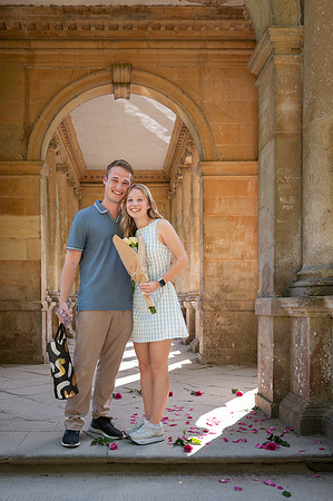 Palladian Bridge. Prior Park. Surprise Proposal C & E. Bath, Beata Cosgrove Photography