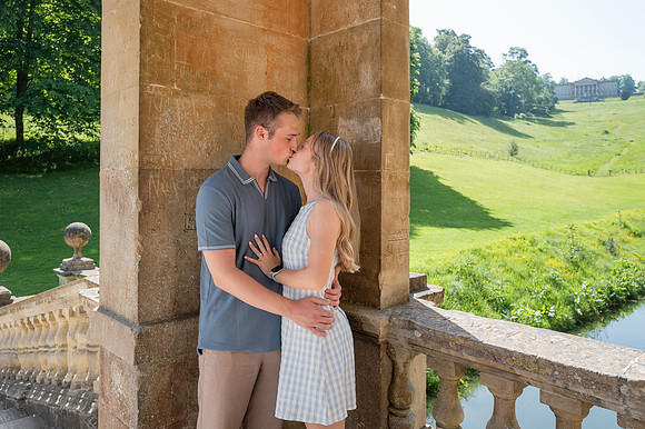 Palladian Bridge. Prior Park. Surprise Proposal C & E. Bath, Beata Cosgrove Photography