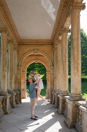 Palladian Bridge. Prior Park. Surprise Proposal C & E. Bath, Beata Cosgrove Photography