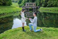 Palladian Bridge surprise proposal. Bath. Beata Cosgrove Photography