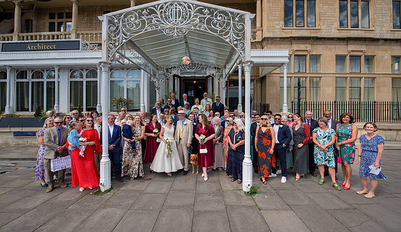 J & M wedding day