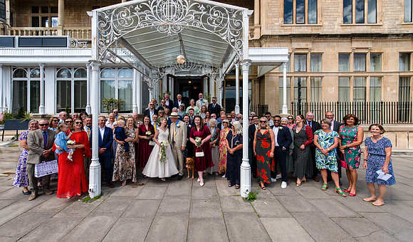 J & M wedding day