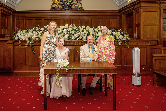 J & M wedding day