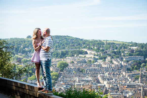 F & G Wedding Anniversary Photos.Alexandra Park View Point. Bath. Beata Cosgrove Photography