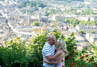 F & G Wedding Anniversary Photos.Alexandra Park View Point. Bath. Beata Cosgrove Photography