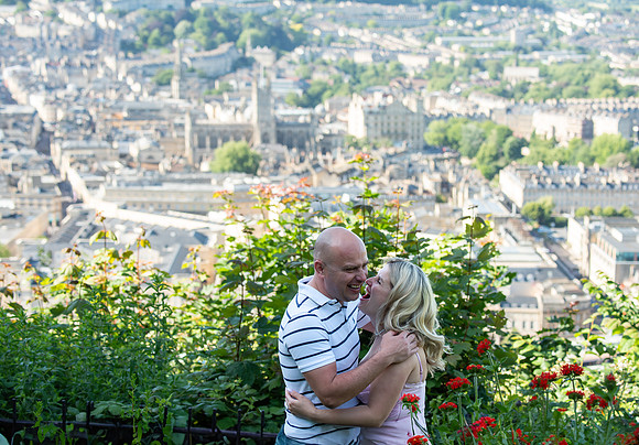 F & G Wedding Anniversary Photos.Alexandra Park View Point. Bath. Beata Cosgrove Photography