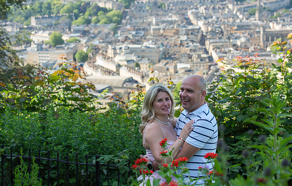 F & G Wedding Anniversary Photos.Alexandra Park View Point. Bath. Beata Cosgrove Photography