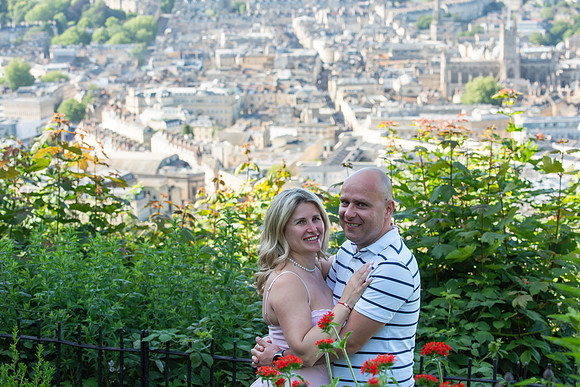 F & G Wedding Anniversary Photos.Alexandra Park View Point. Bath. Beata Cosgrove Photography