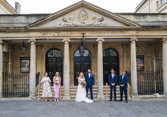 110. Bath wedding. The Roman Baths. J & J wedding day. Bath photographer. Beata Cosgrove Photography