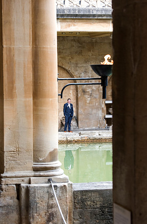 Bath Historic Venues. The Roman Bath. Bath wedding photographer.