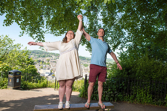 Alexandra Park. Bath engagement photos. Beata Cosgrove Photography