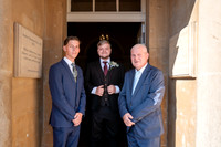 Bath wedding. N1 The Royal Crescent
