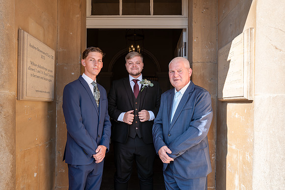 Bath wedding. N1 The Royal Crescent