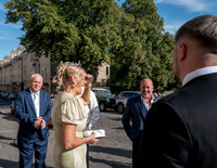 Bath wedding. N1 The Royal Crescent