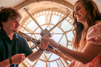 Bath Abbey Romantic Tower Tours. Bath engagement. Beata Cosgrove Photography