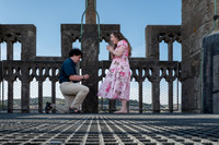 Bath Abbey Romantic Tower Tours. Bath engagement. Beata Cosgrove Photography