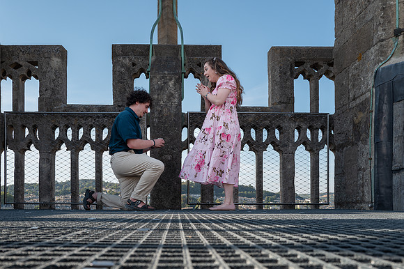 Bath Abbey Romantic Tower Tours. Bath engagement. Beata Cosgrove Photography