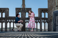 Bath Abbey Romantic Tower Tours. Bath engagement. Beata Cosgrove Photography