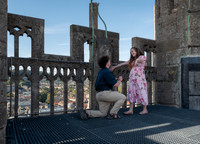 Bath Abbey Romantic Tower Tours. Bath engagement. Beata Cosgrove Photography