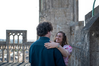 Bath Abbey Romantic Tower Tours. Bath engagement. Beata Cosgrove Photography