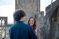 Bath Abbey Romantic Tower Tours. Bath engagement. Beata Cosgrove Photography
