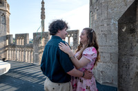 Bath Abbey Romantic Tower Tours. Bath engagement. Beata Cosgrove Photography